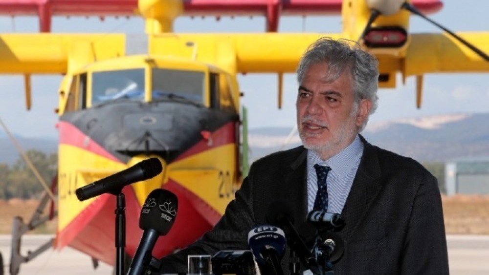 Στυλιανίδης: Ξεκίνησε η ενίσχυση των εναέριων μέσων για την επόμενη αντιπυρική περίοδο