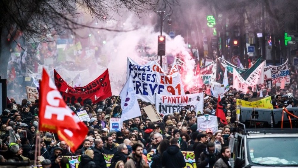 Νέες διαδηλώσεις στη Γαλλία για το συνταξιοδοτικό