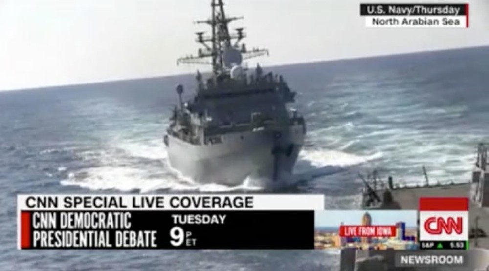 CNN: «Ναυμαχία» ΗΠΑ-Ρωσίας στην Αραβική Θάλασσα (vid)
