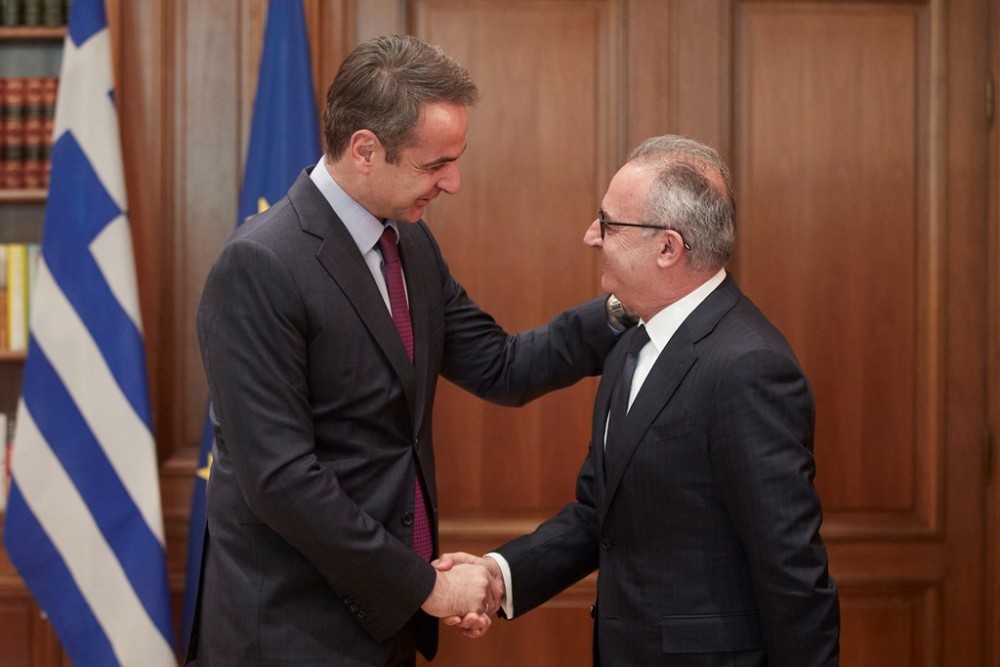Με τον Αβέρωφ Νεοφύτου συναντήθηκε ο Πρωθυπουργός