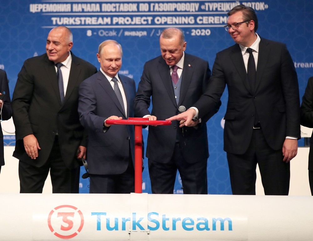 Εγκαινίασαν τον Turkish Stream Πούτιν και Ερντογάν