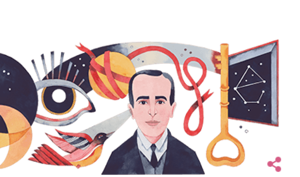 Google Doodle: Αφιέρωμα στον Vicente Huidobro