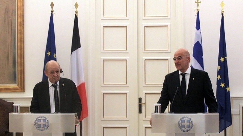Συνάντηση Δένδια-Λε Ντριάν: Ελλάδα και Γαλλία στρατηγικοί σύμμαχοι