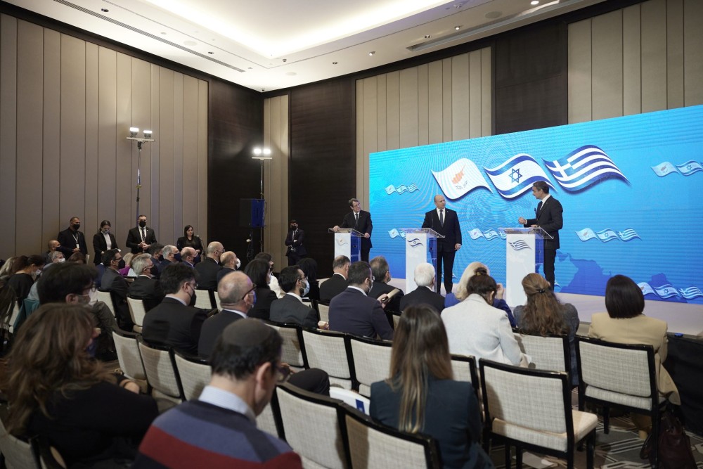 Η Κοινή Διακήρυξη της Τριμερούς Συνόδου Κορυφής Ελλάδος-Κύπρου-Ισραήλ