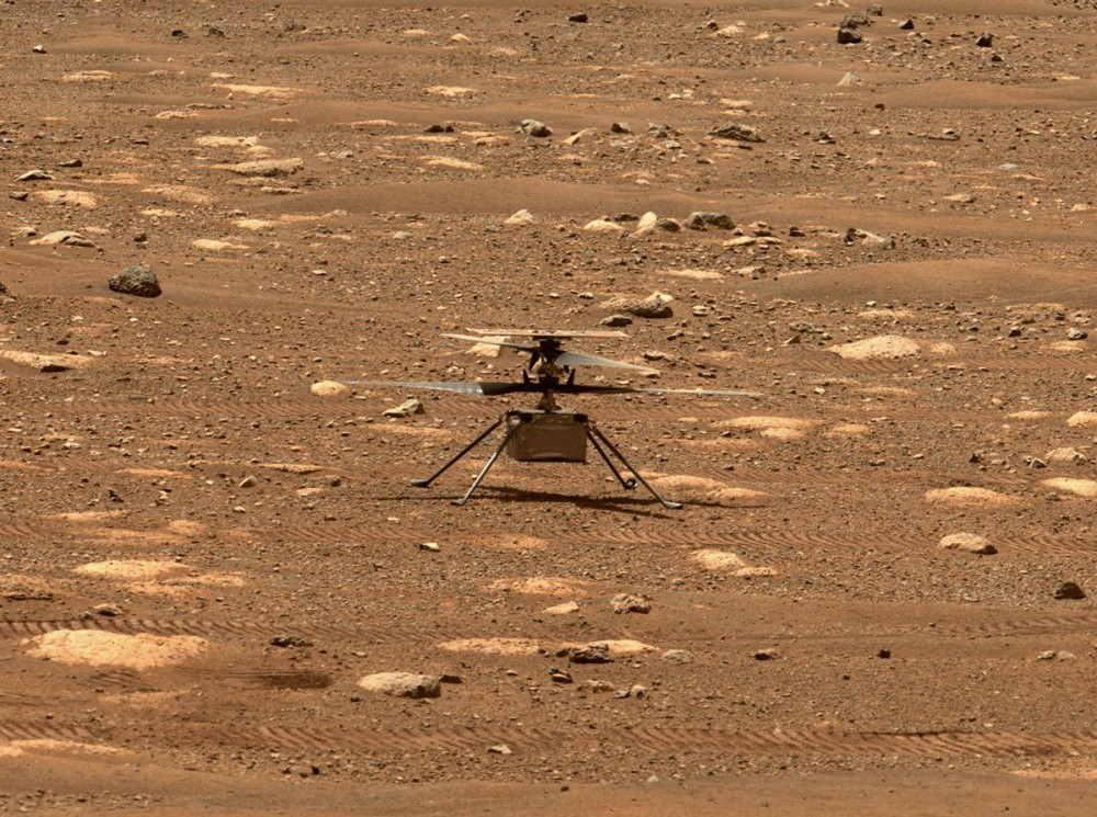 Το ελικoπτεράκι Ingenuity θα παραμείνει σε ακινησία στον Άρη έως ότου αποκατασταθεί η επικοινωνία