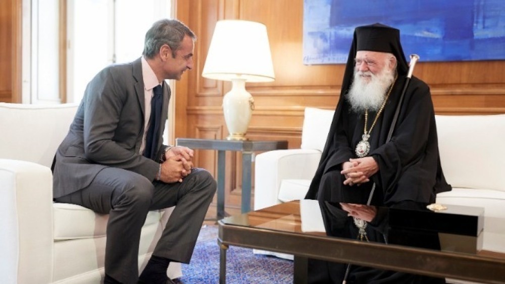 Με τον αρχιεπίσκοπο Ιερώνυμο συναντήθηκε ο πρωθυπουργός