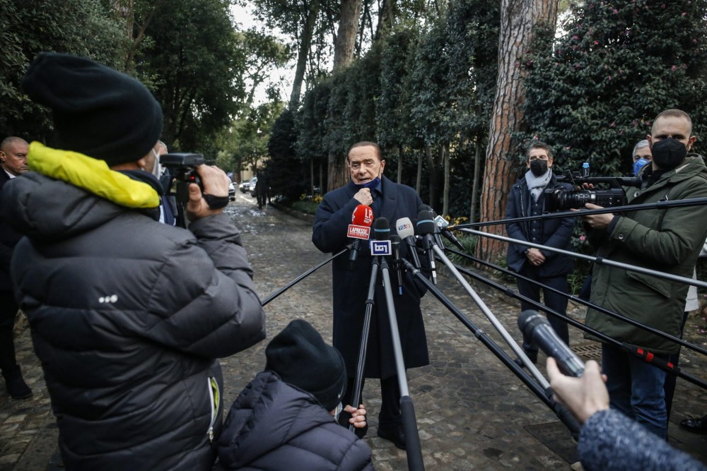 Ιταλία: Και επίσημα υποψήφιος πρόεδρος ο Μπερλουσκόνι με διακομματική στήριξη