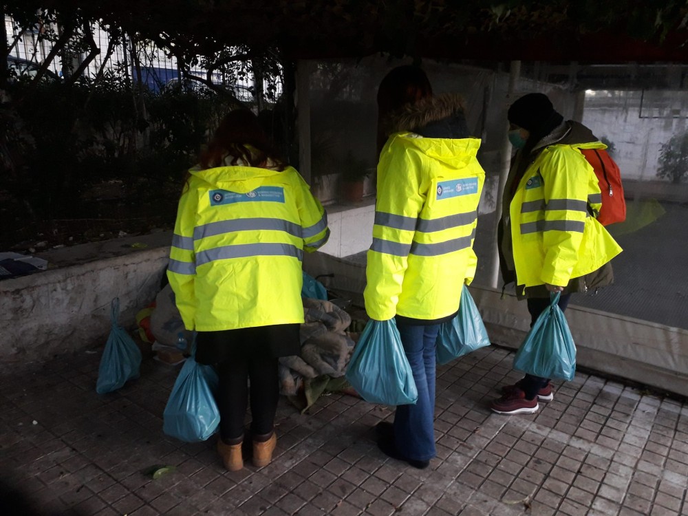 Δήμος Αθηναίων: Στους δρόμους όλο το 24ωρο οι ομάδες street work του Κ.Υ.Α.Δ.Α. για τους άστεγους