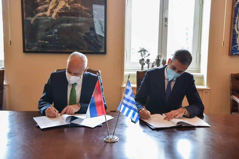 Ακόμη πιο ισχυρές οι σχέσεις Αθήνας-Βελιγραδίου-Μνημόνιο Συνεργασίας των δύο πόλεων