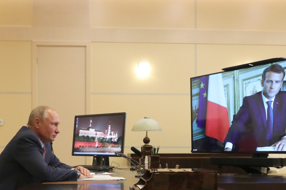 Επικοινωνία Πούτιν &#8211; Μακρόν για την ουκρανική κρίση