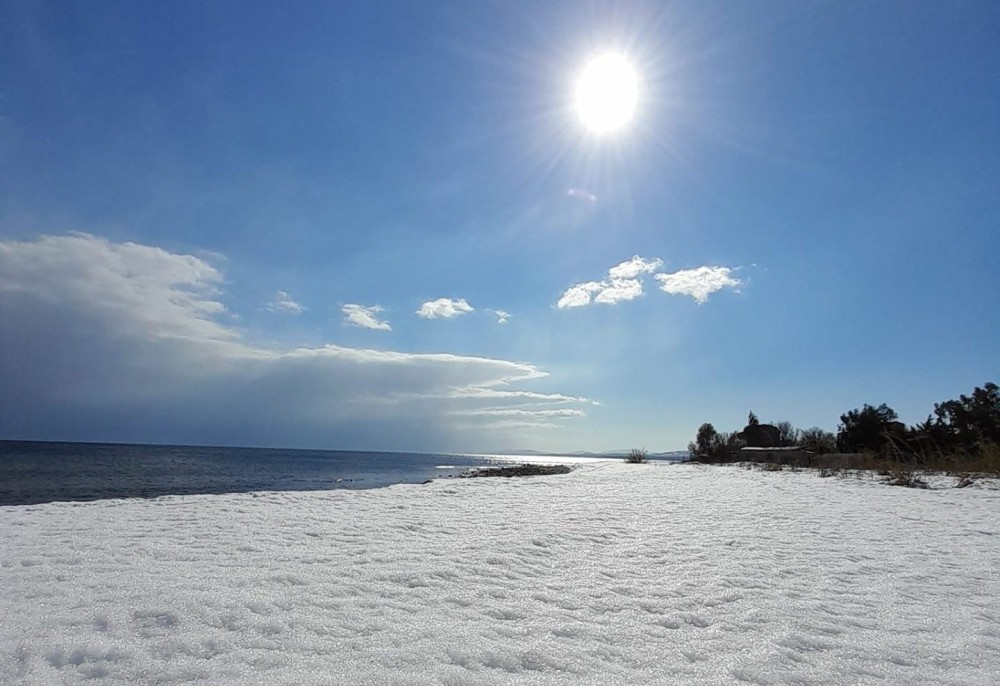 Κακοκαιρία Ελπίς: Ο Σχοινιάς καλυμμένος με χιόνι &#8211; Απίστευτες εικόνες