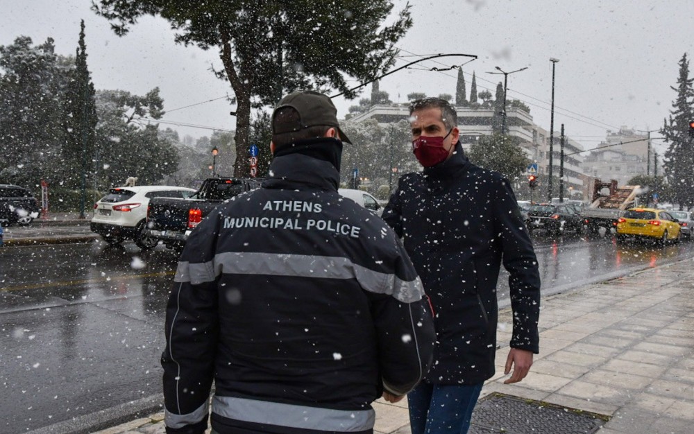 Μπακογιάννης: Καθάρισε το κεντρικό δίκτυο στον δήμο Αθηναίων-Υπάρχει πρόσβαση στα νοσοκομεία