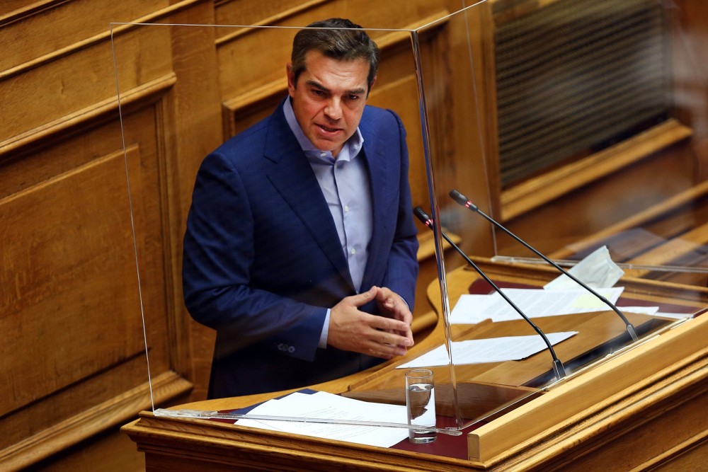 Πρόταση μομφής κατά της κυβέρνησης κατέθεσε ο Τσίπρας