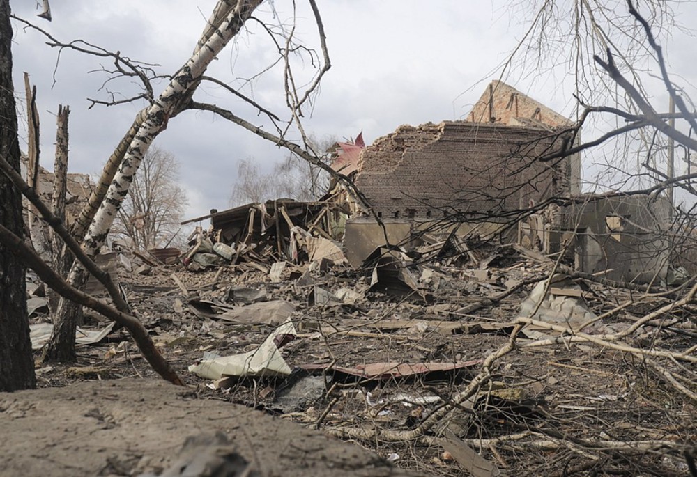 Εισβολή στην Ουκρανία: Η πόλη Βολνοβάχα καταστράφηκε ολοσχερώς