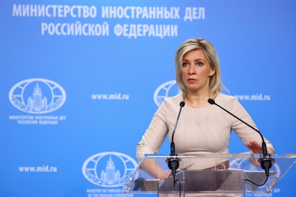 Ζαχάροβα: Η Ρωσία δεν επιχειρεί ανατροπή της ουκρανικής κυβέρνησης