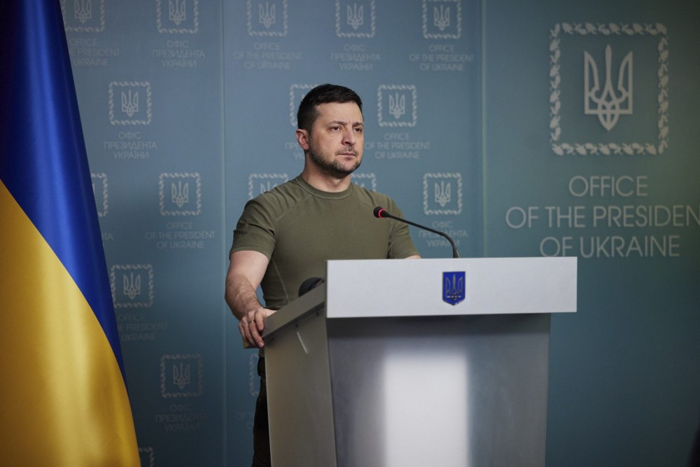 Ζελένσκι: Οι αμφιβολίες για την ένταξη της Ουκρανίας στο ΝΑΤΟ θέτουν σε κίνδυνο την Ευρώπη
