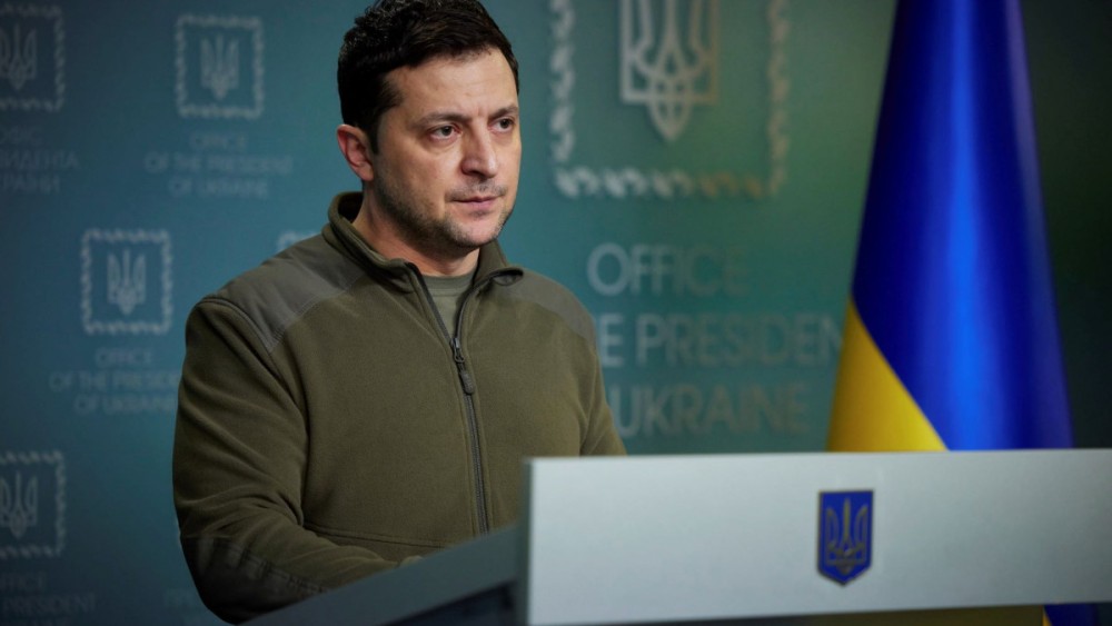 Β. Ζελένσκι: Η Ουκρανία είναι προετοιμασμένη να συζητήσει το καθεστώς ουδετερότητας