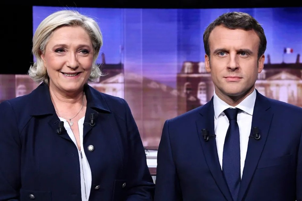 Γαλλία-προεδρικές εκλογές: Δημοσκόπηση δείχνει διαφορά 2%, μεταξύ Μακρόν-Λεπέν, στο δεύτερο γύρο