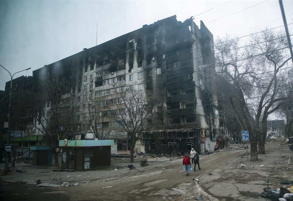 Ουκρανία: Εγκλωβισμένοι 100.000 άμαχοι στη Μαριούπολη