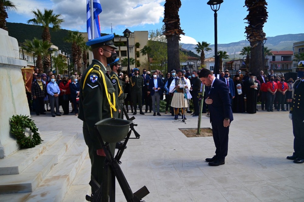 Ο Ν. Χαρδαλιάς στις εορταστικές εκδηλώσεις για την επέτειο απελευθέρωσης του Κάστρου των Σαλώνων