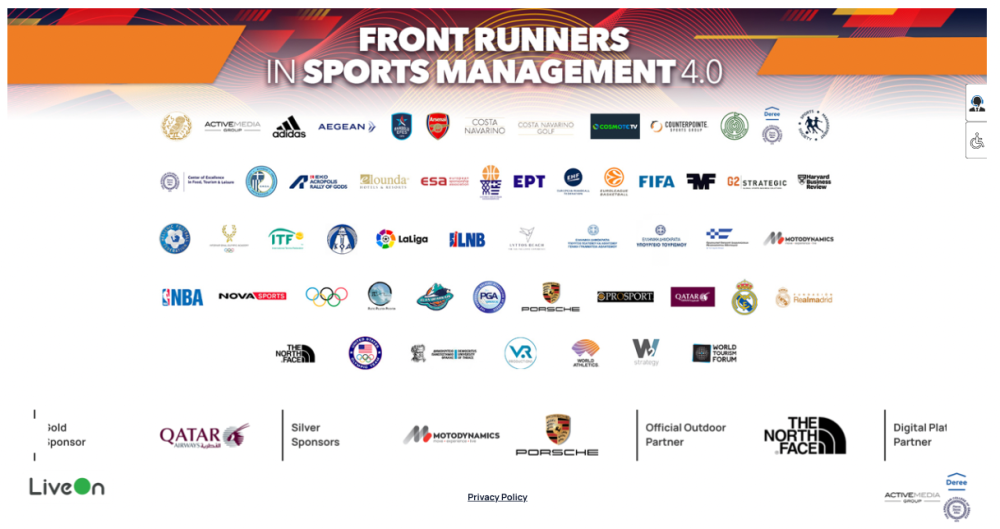Θεσμός το Front Runners in Sports Management