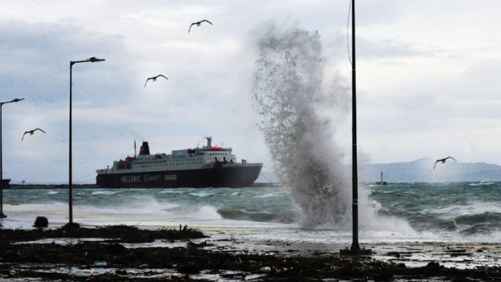 Χανιά: Προβλήματα σε λιμάνια  προκάλεσαν οι ισχυροί νοτιάδες