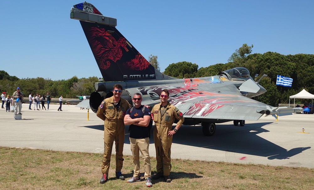 Οι Top Gun πιλότοι του Γαλλικού Ναυτικού σε &#8230;δράση «Τίγρεως» στην Ελλάδα