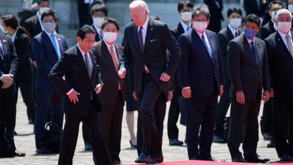 Στην Ιαπωνία ο Μπάιντεν-Συνάντηση με τον αυτοκράτορα Ναρουχίτο