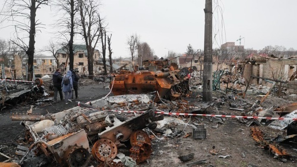 Ουκρανία: Η αστυνομία της Λισιτσάνσκ έθαψε δεκάδες νεκρούς σε ομαδικό τάφο