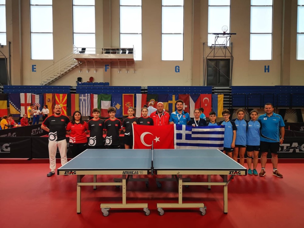 Πινγκ Πονγκ: Μήνυμα φιλίας από Ελλάδα και Τουρκία