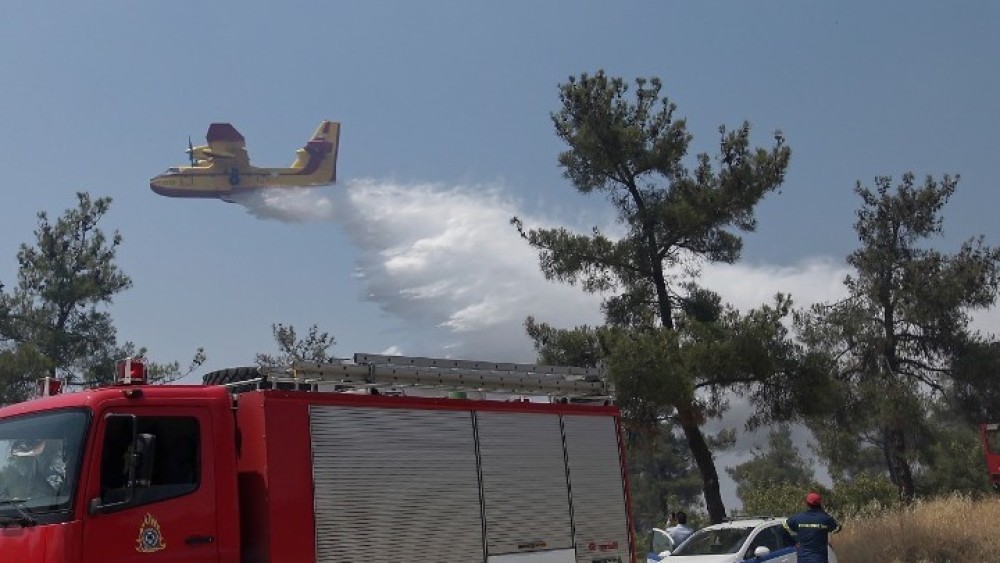 Άγιο Όρος: Σε ύφεση η φωτιά στον Αγ. Ανδρέα &#8211; Παραμένουν ισχυρές δυνάμεις της Πυροσβεστικής