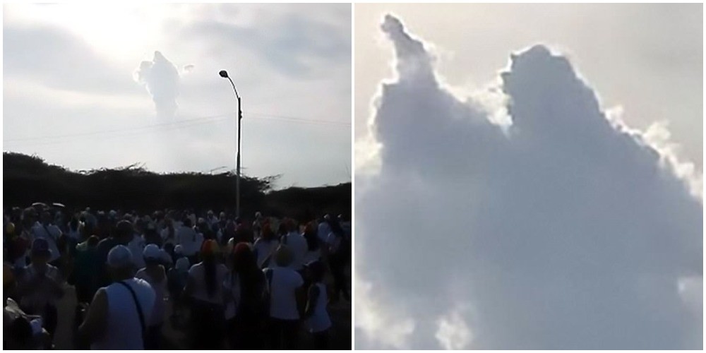 Όχι, δεν εμφανίστηκε ο Χριστός σε σύννεφο πάνω από το Λονδίνο