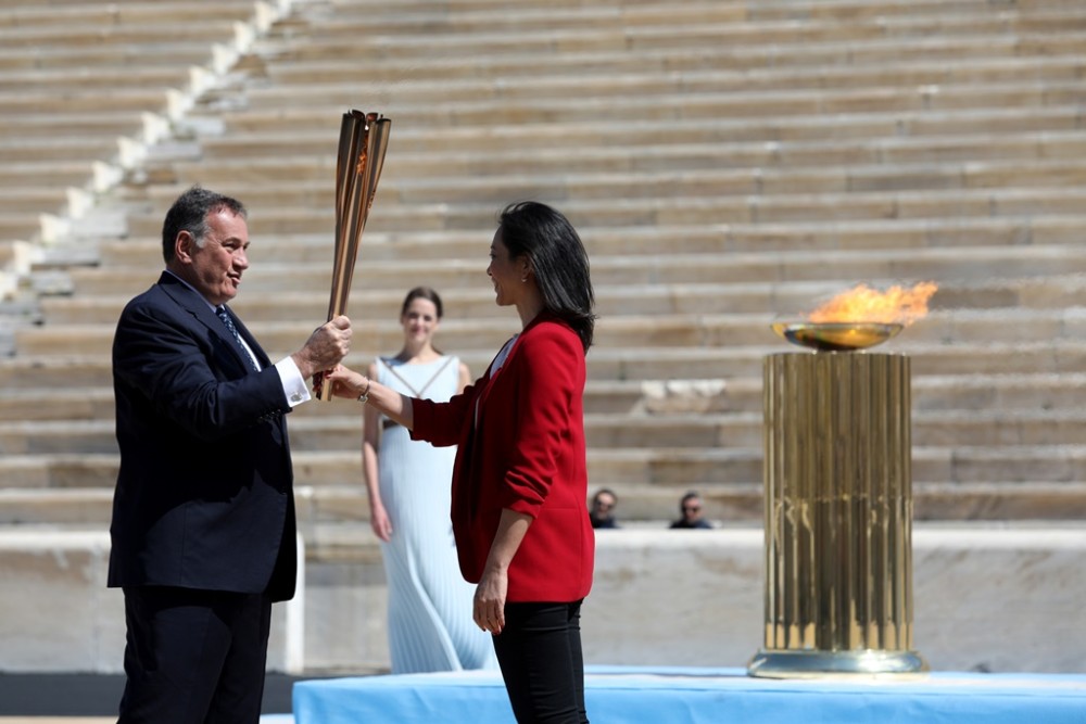 Ναόκο Ιμότο, η «Ελληνίδα» που παρέλαβε την Ολυμπιακή Φλόγα