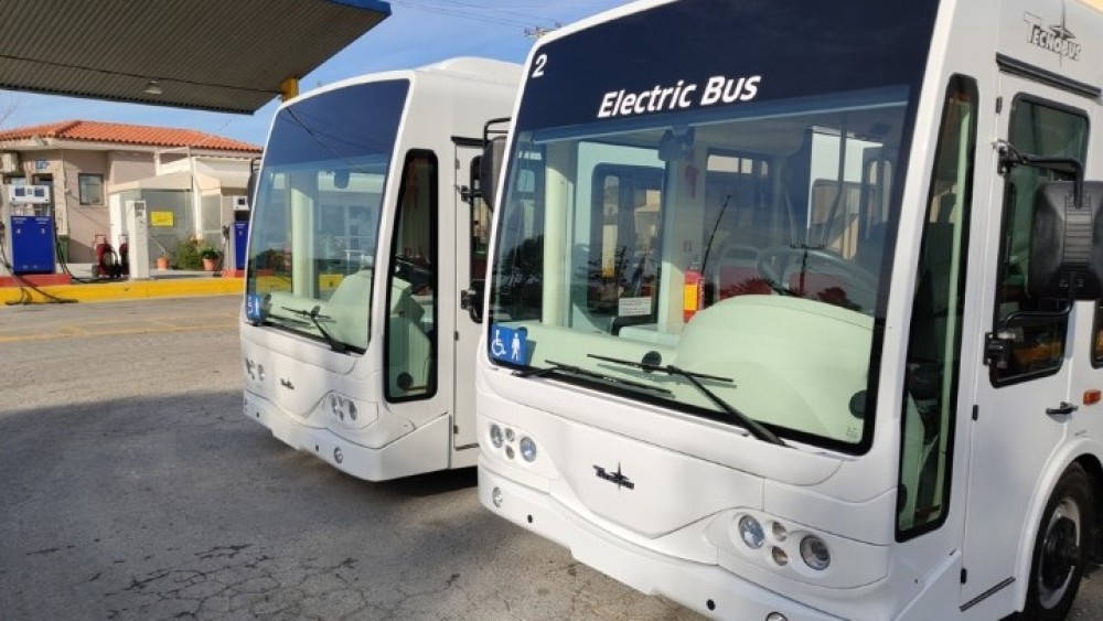To δεύτερο ηλεκτροκίνητο λεωφορείο απέκτησε ο δήμος Ηρακλείου