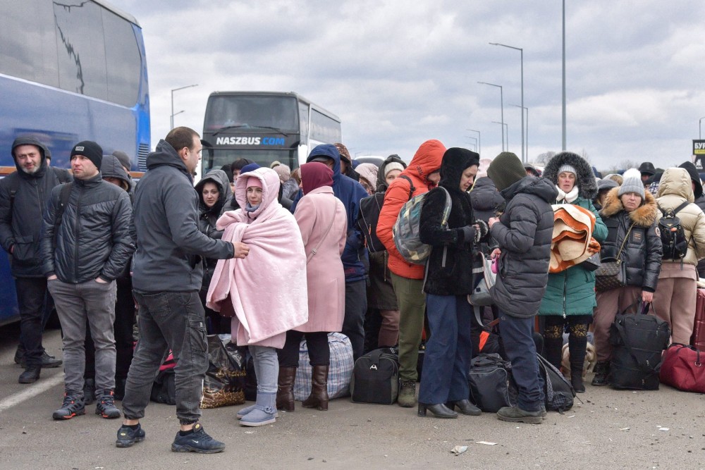 710 Ουκρανοί πρόσφυγες στην Ελλάδα μέσα σε μια μέρα