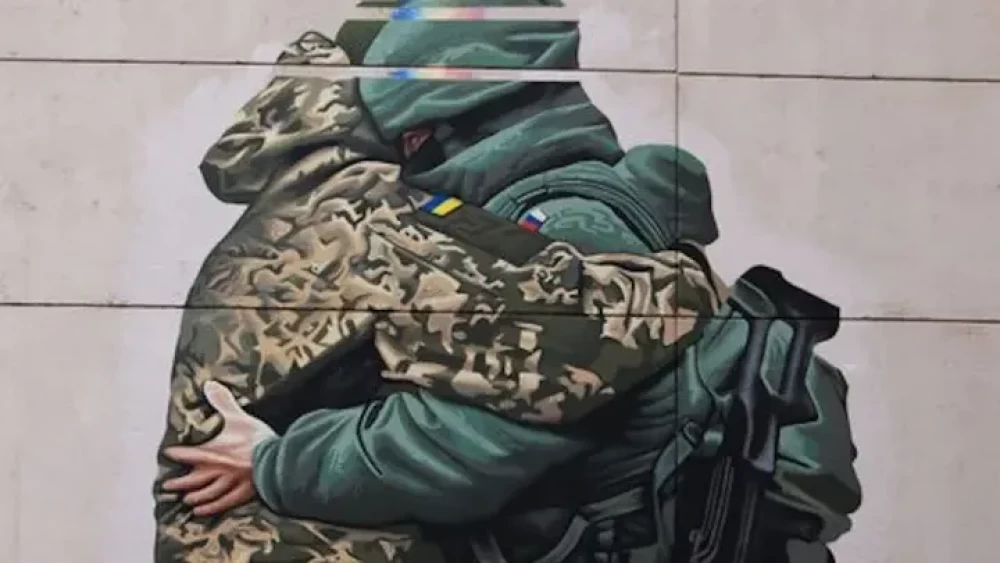 Αντιδράσεις στη Μελβούρνη για γκράφιτι: Απεικονίζει έναν Ρώσο και έναν Ουκρανό στρατιώτη να αγκαλιάζονται