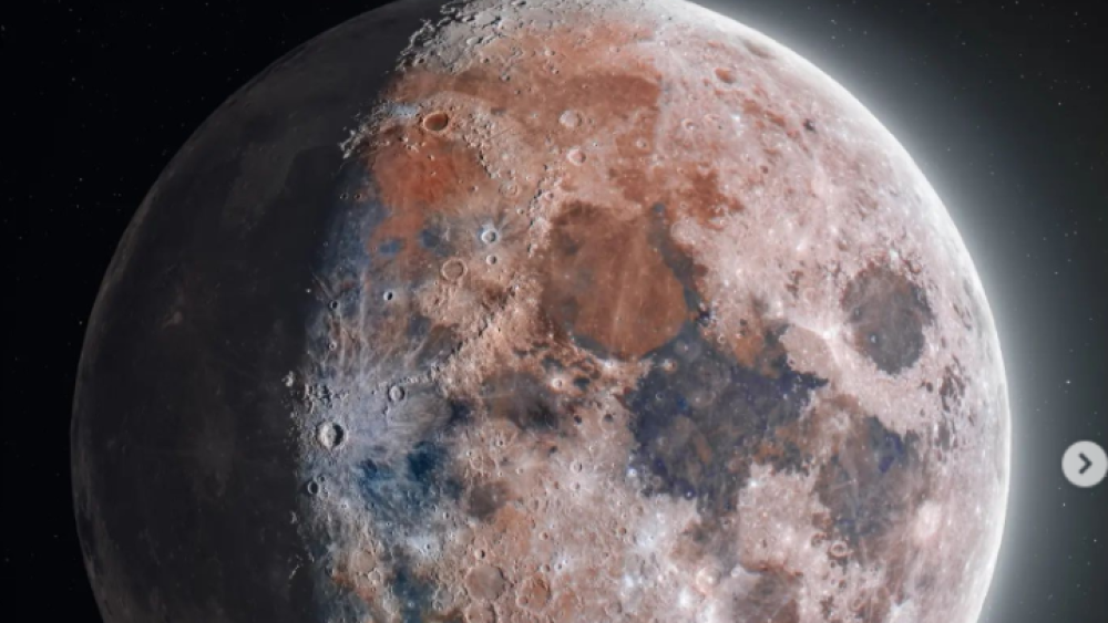 Εκθαμβωτική Σελήνη: 250.000 πλάνα, μία φωτογραφία