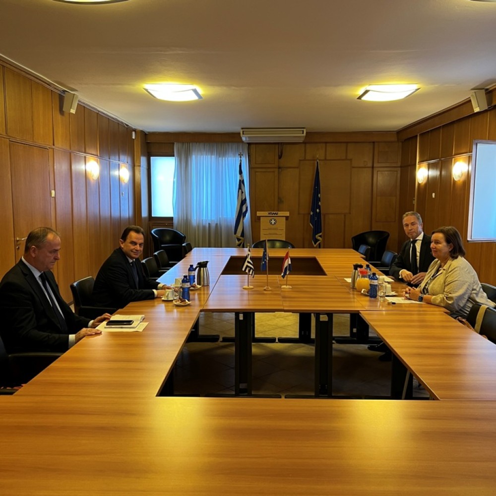 Συνάντηση ΥπΑΑΤ, Γ. Γεωργαντά με την πρεσβευτή της Ολλανδίας