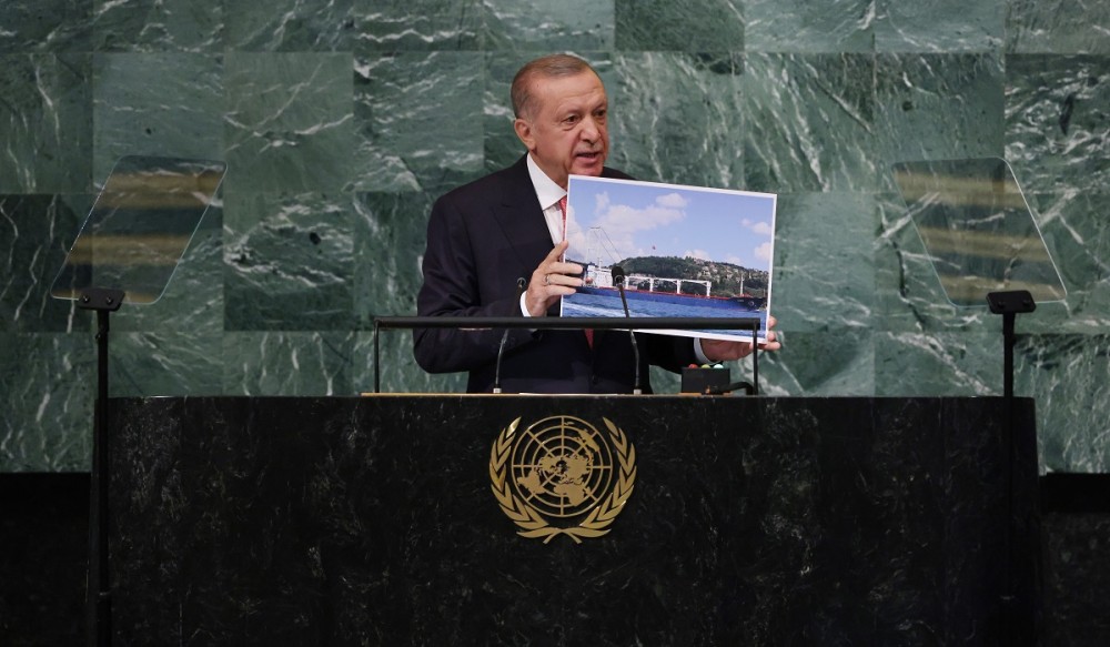 Η χυδαία εμφάνιση Ερντογάν στον ΟΗΕ