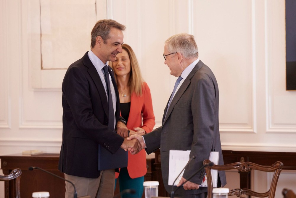 Οι σημαντικές επιδόσεις της ελληνικής οικονομίας στη συνάντηση Μητσοτάκη-Ρέγκλινγκ