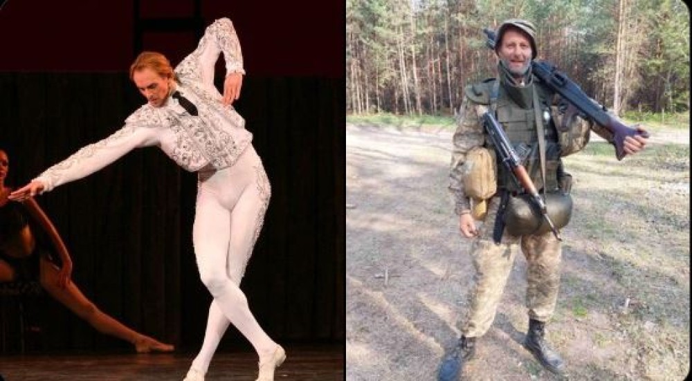 Ουκρανία: Θρηνεί τον διάσημο χορευτή της που σκοτώθηκε στην πρώτη γραμμή