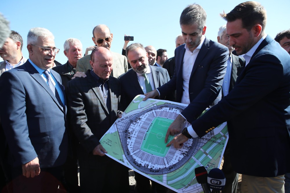 Κώστας Μπακογιάννης: Mέσα στο 2026 το νέο γήπεδο του Παναθηναϊκού