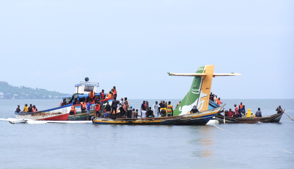 Τανζανία: Τρεις νεκροί από το αεροπορικό δυστύχημα στη λίμνη Βικτόρια