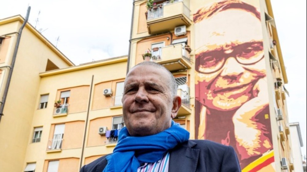 Ρώμη: Γκράφιτι αφιερωμένο στον Ένιο Μορικόνε