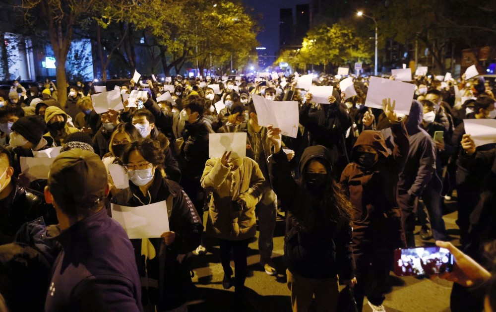 Εφαρμογές γνωριμιών και ανταλλαγής μηνυμάτων χρησιμοποιούν οι διαδηλωτές στην Κινά για να οργανωθούν