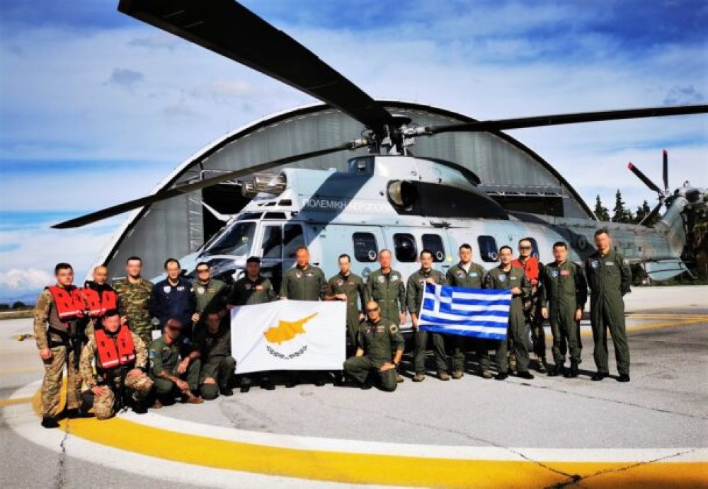 Διακλαδική άσκηση έρευνας &#8211; διάσωσης Ελλάδας και Κύπρου «Αετός» (vid)