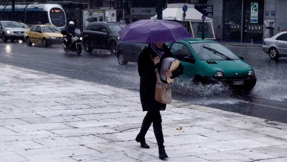 Έκτακτο δελτίο επιδείνωσης καιρού: Ισχυρές βροχές και καταιγίδες από το απόγευμα