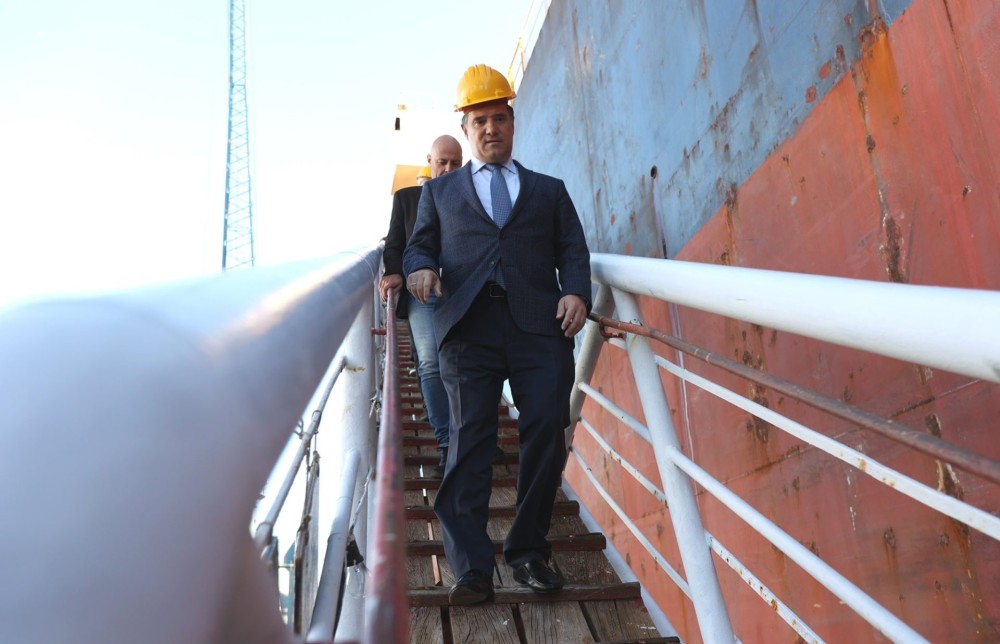 Γεωργιάδης: Σε χρόνο ρεκόρ η έλευση του πρώτου εμπορικού πλοίου για επισκευή, στα Ναυπηγεία Ελευσίνας