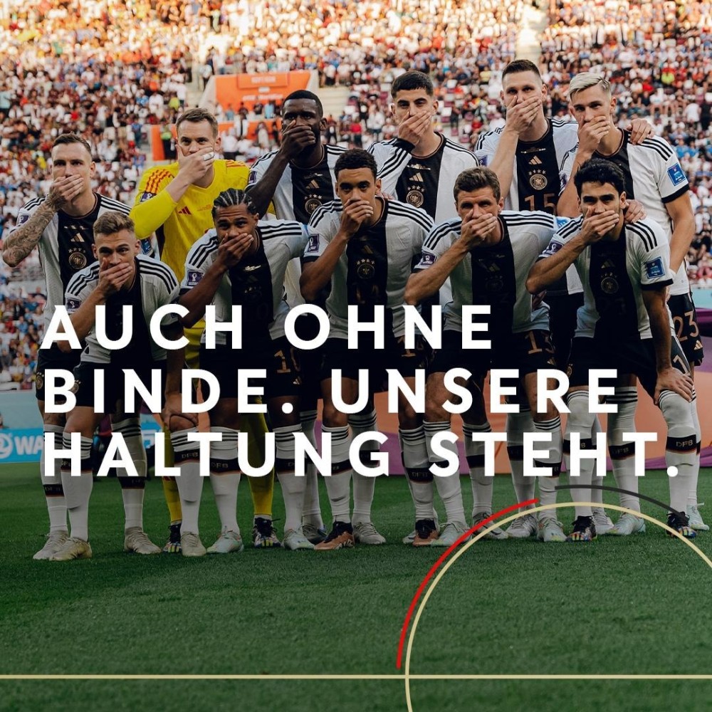 Μουντιάλ 2022: Οι παίκτες της Εθνικής Γερμανίας «φίμωσαν» τους εαυτούς τους