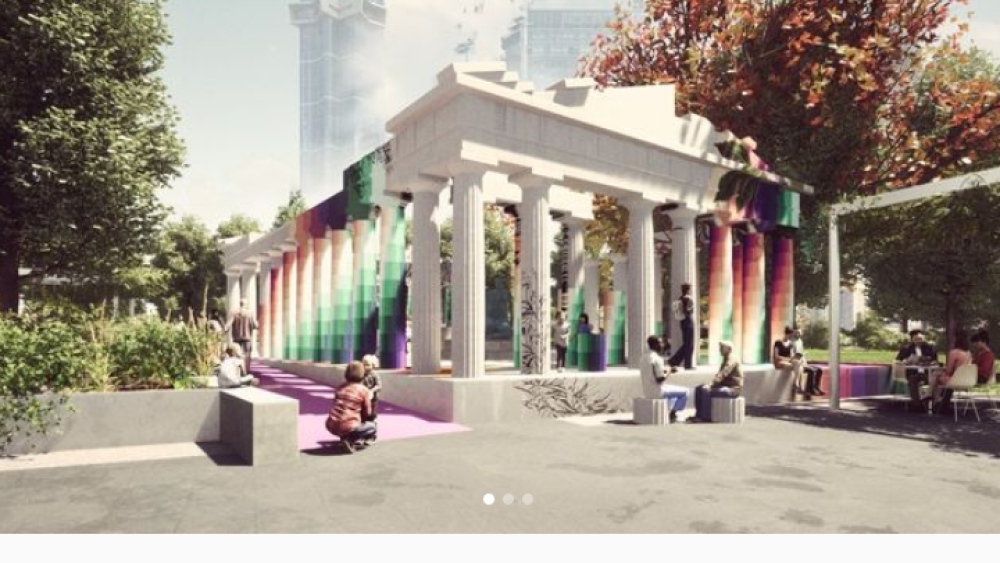 Φόρος τιμής στον Παρθενώνα το «Temple of Boom» στη Μελβούρνη